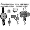 Динамометры, тензометры, граммометры, весы крановые и др. :